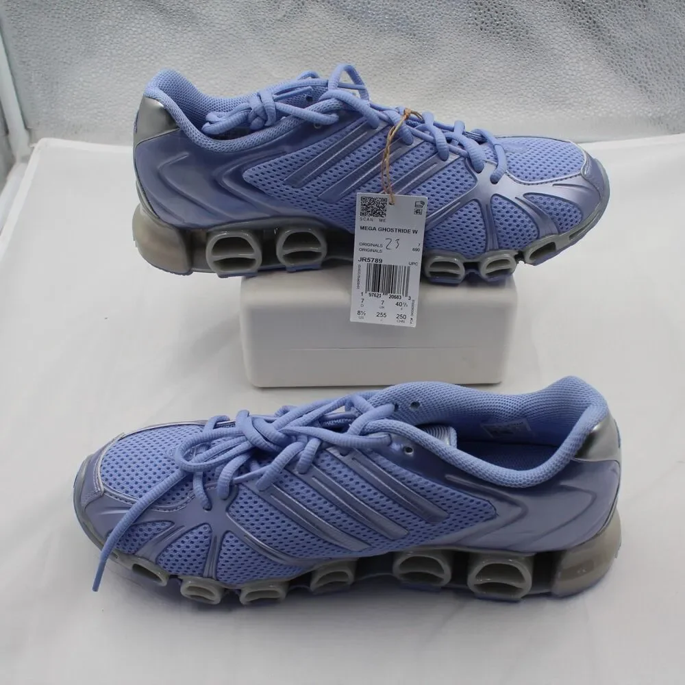 Adidas Mega Ghostride W Blue Spark Silver JR5789 Women’s Size 8.5 NEW Y2K Retro